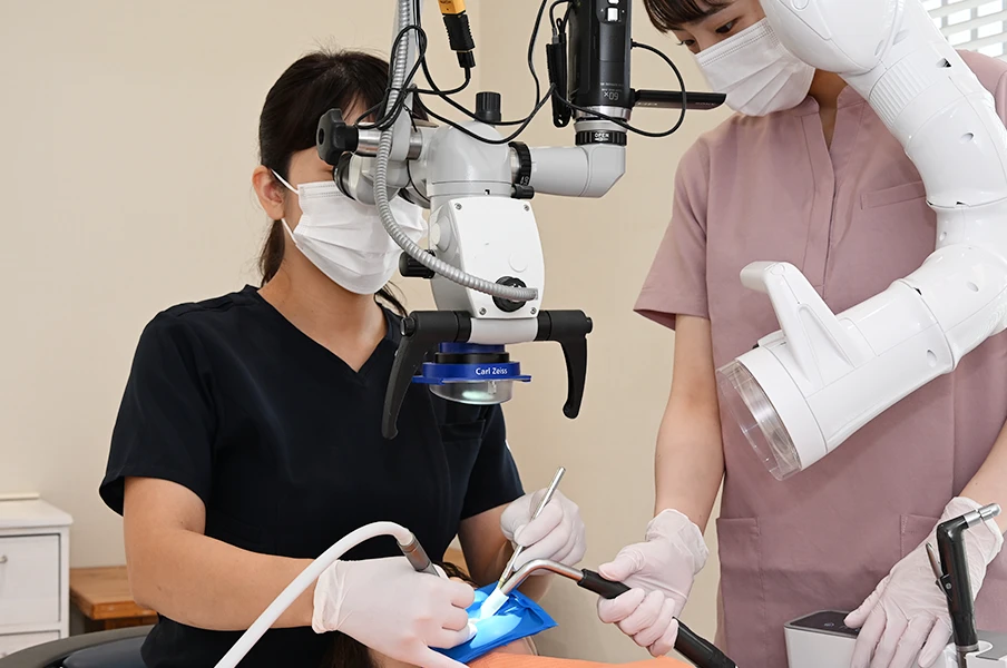 痛みを抑えて、治療をもっとスムーズに