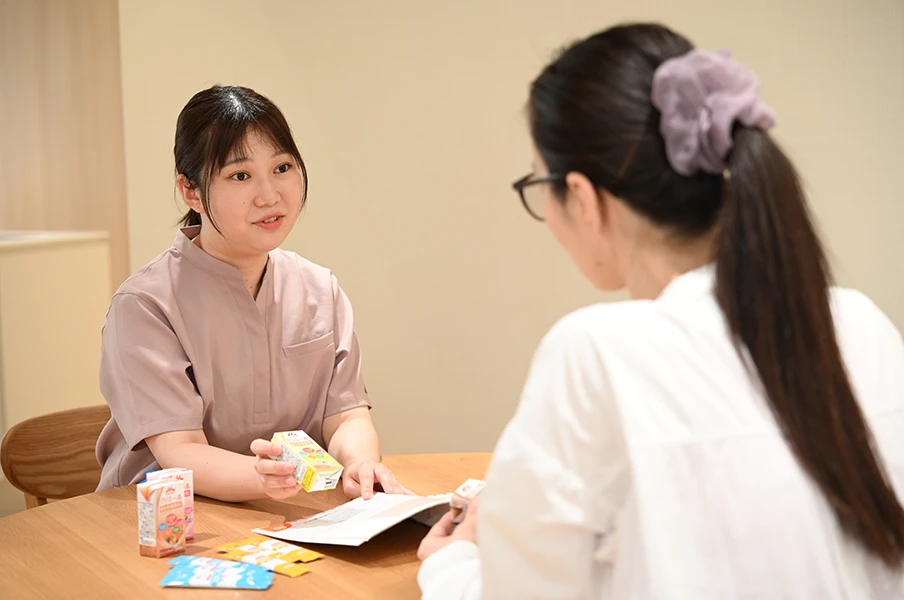 栄養士が在籍、連携してあなたの健康を応援します